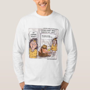 Camiseta Rick London Café Pré-Histórico Café Desenho Animad