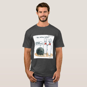 Camiseta Rick London Cartoons Engraçado Boliche Comic