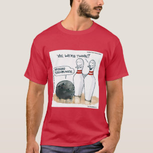 Camiseta Rick London Cartoons Engraçado Bowling Comic 