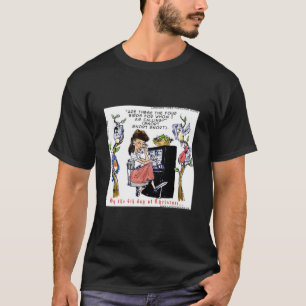 Camiseta Rick London Ernestine Pássaros Chamando Natal