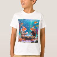 Rick London Peixe Jogando "Go Fish" Cartoon de Jog