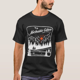 Camiseta Rickets Glen State Park Pensilvânia Modern Pn