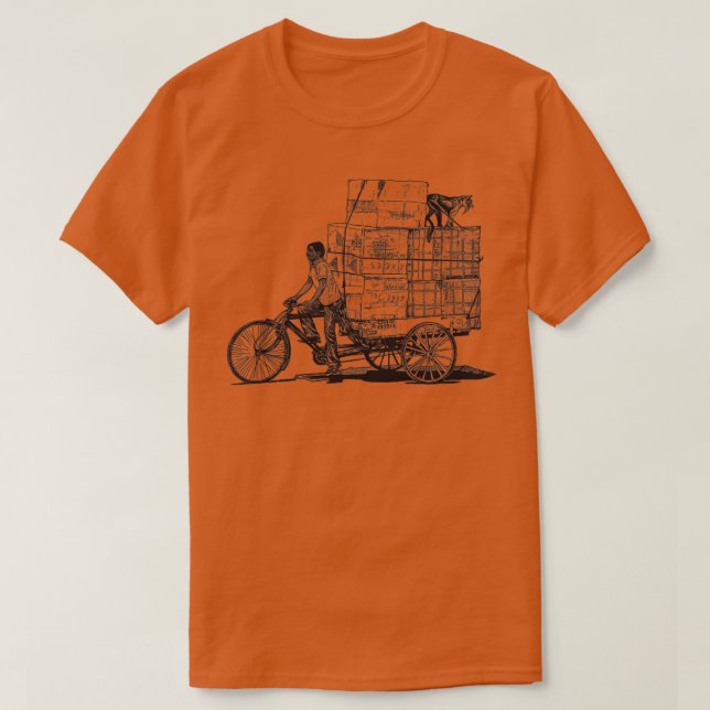Camiseta Rickshaw (Frente do Design)