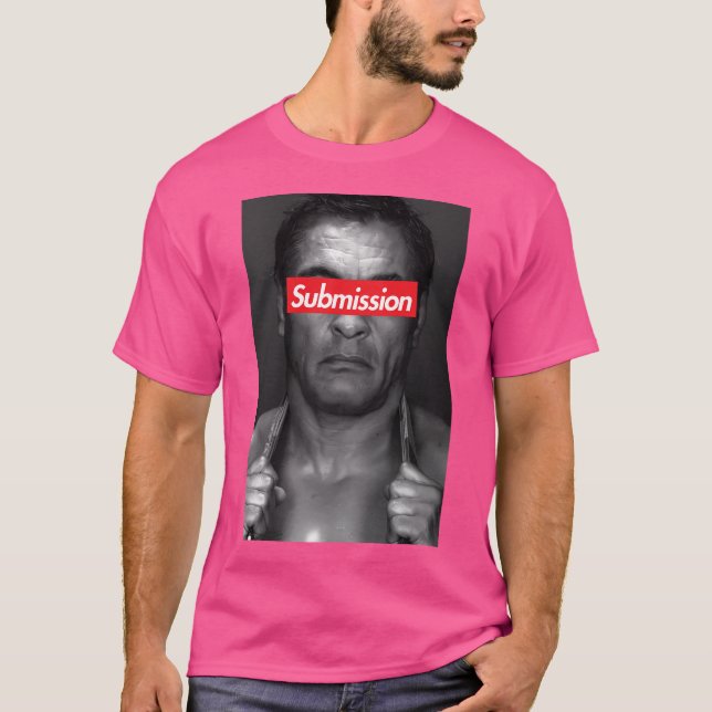 Camiseta Rickson Gracie Bjj brasileiro Jiu-Jitsu (Frente)
