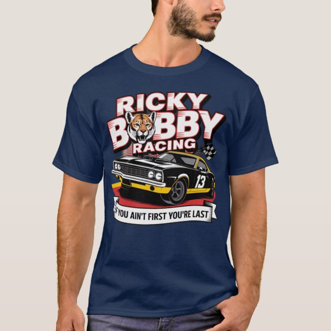 Camiseta Ricky Bobby Racing (2) (Frente)