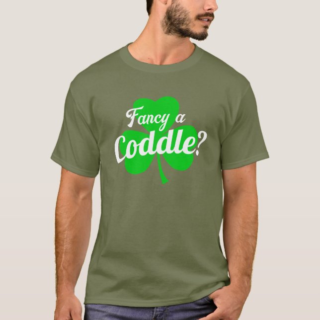 Camiseta Rico A Coddle Irish Comida Piada (Frente)