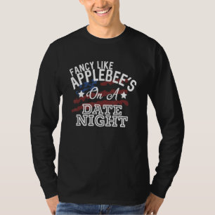 Camiseta Rico como Applebee em um encontro noturno Country