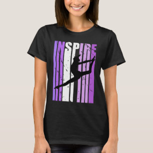 Camiseta Rico de Vintage de Aniversário da Dança do bonito