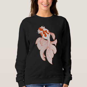 Camiseta Rico Goldfish Red White Calico Ryukin Vei