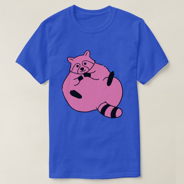 Camiseta rico Mapache (Frente do Design)