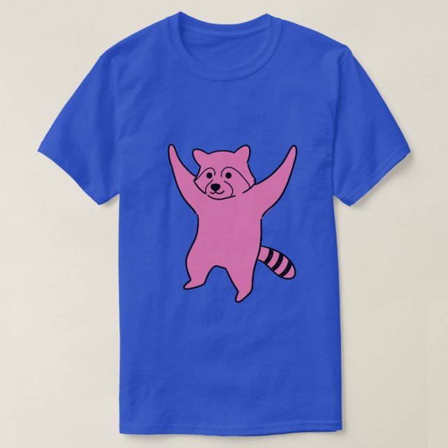 Camiseta rico Mapache (Frente do Design)