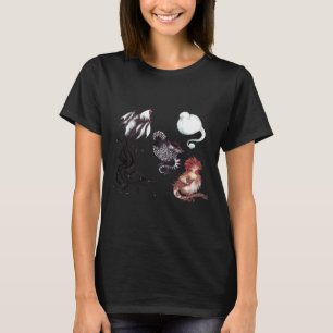 Camiseta ricos de galinha