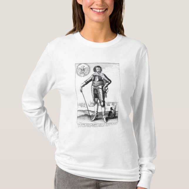 Camiseta Ricos de Robert, ò conde de Warwick (Frente)