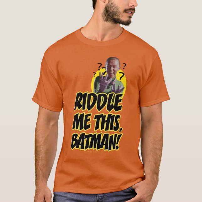 Camiseta Riddle Me This Batman (Frente)