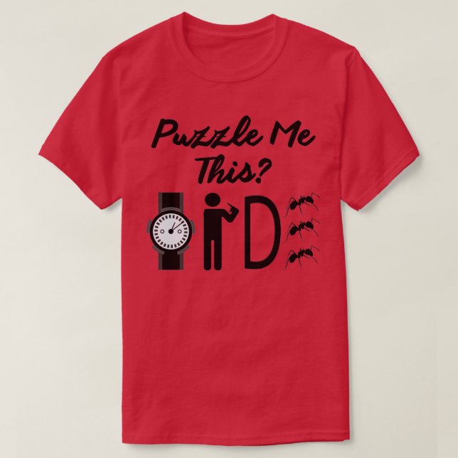 Camiseta Riddle Watch Me Dance Excelente Conversação Starte (Frente do Design)