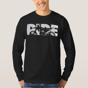 Camiseta Ride Dirt Bike Motocross Roupa Motocross Dirt Bi