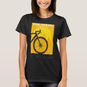 Camiseta Ride Gravel Explora O Ciclo Mundial Da Bicicleta G