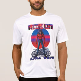 Camiseta Ride On Like wolf 