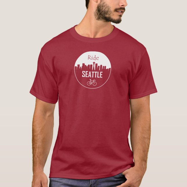 Camiseta Ride Seattle (Frente)