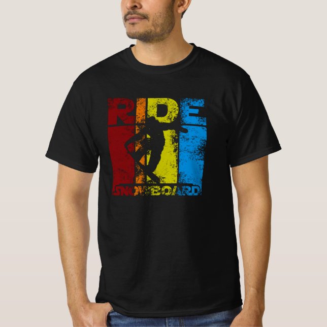 Camiseta Ride Snowboard (Frente)