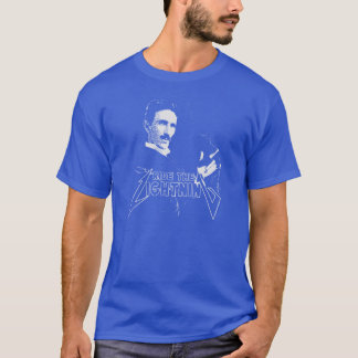 Camiseta Ride The Lightning Nikola Tesla
