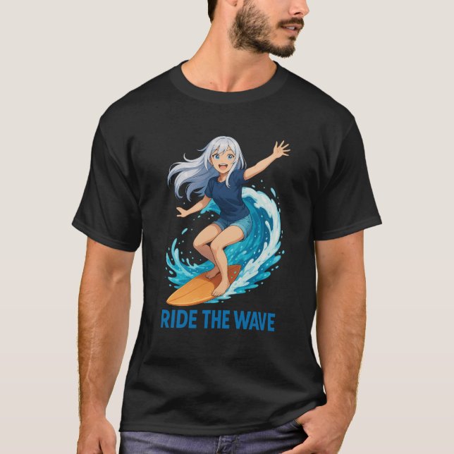 Camiseta Ride the wave Nova tshirt (Frente)