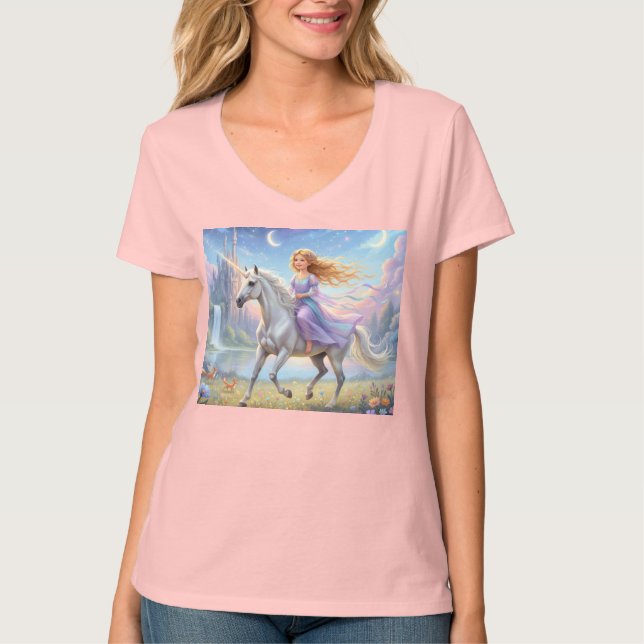 Camiseta Ride to the Rainbow Castle (Frente)