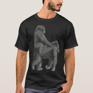 Camiseta Ride Wife Gorilla Meme Macaco Engraçado Memória Pr