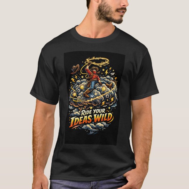 Camiseta Ride your Ideas Wild (Frente)