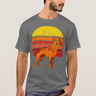 Camiseta Ridgeback Dog Retro