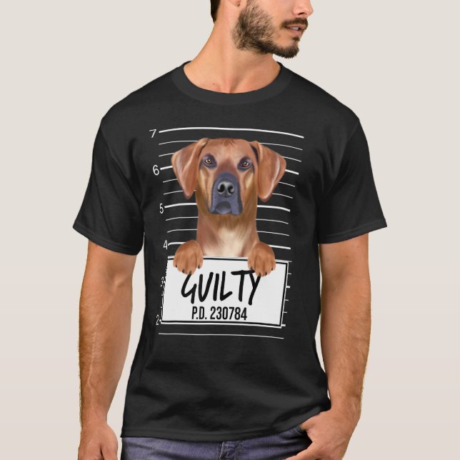 Camiseta Ridgeback Ridgeback Cachorro Culpado (Frente)