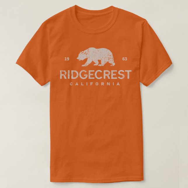 Camiseta Ridgecrest California TShirt (Frente do Design)