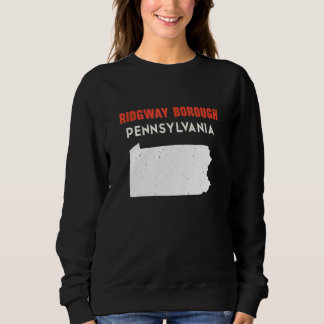 Camiseta Ridgway borough Pennsylvania USA State America Tra