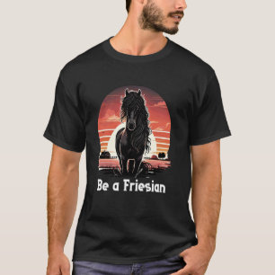 Camiseta Ridin Cavalo Frísia Soberano