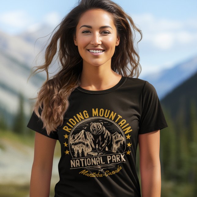 Camiseta Riding Mountain National Park Forest Landscape (Criador carregado)