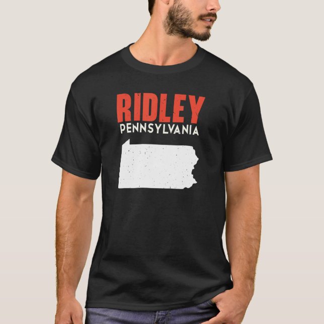 Camiseta Ridley Pensilvânia State America Viagem (Frente)