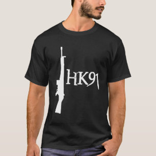 Camiseta Rifle Automática Alemã Hk91