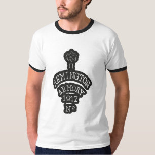 Camiseta rifle Mosin Nagant WWI marcas de prova Remington