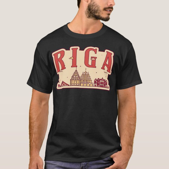 Camiseta Riga City (Frente)