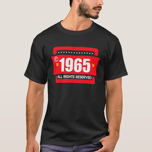 Camiseta right 1965 All Rights Reserve (Frente)