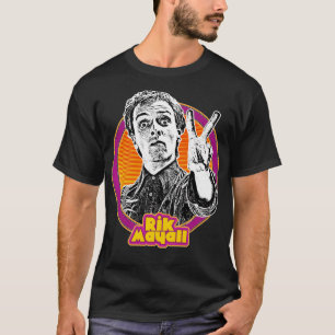 Camiseta Rik Mayall - Design do ventilador traseiro