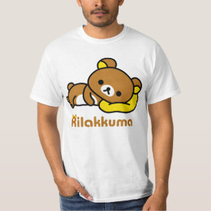 Camiseta Rilakkuma Relax Bear Personagem de desenho animado