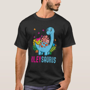 Camiseta RILEYSAURUS Nome Personalizado RILEY Dino Dinosaur