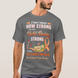 Camiseta Rim Sensibilização para o Cancer Laranja Forte