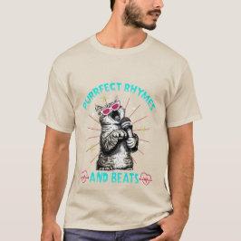 Camiseta Rimas e Batidas Perfeitas - Gato DJ Repercutindo E