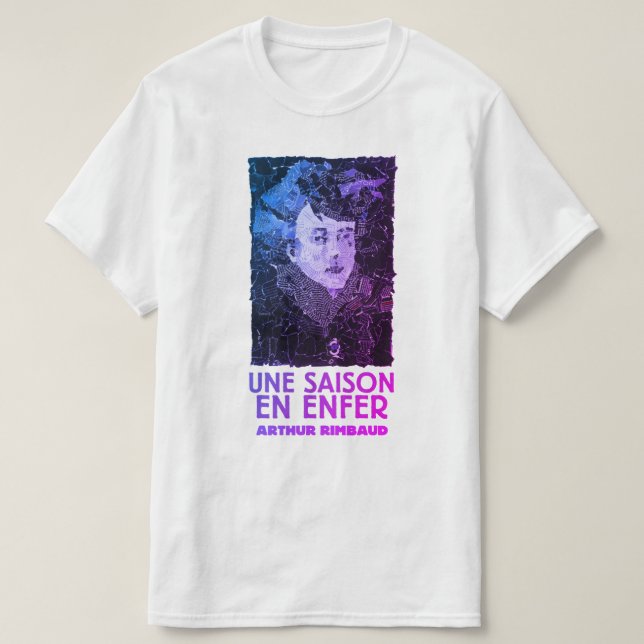 Camiseta Rimbaud (Frente do Design)