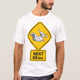 Camiseta Rimworld Megaspider Warning Road Sign funny meme i
