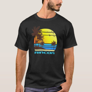 Camiseta Rincon Beach Surf Sail Sunset Palms Ocean Vacay