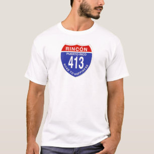 Camiseta Rincon-estrada-à-felicidade - personalizada