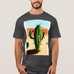 Camiseta Rindo de cacto no deserto 4